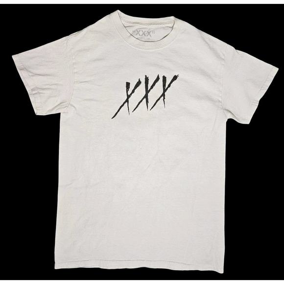 Xxxtentacion Shirt Gone But Not Forgotten Memorial Graphic Tee White Mens S XXX - Picture 1 of 6